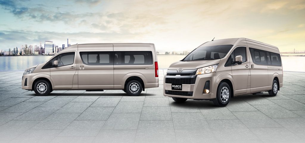 rental toyota hiace premio bali murah